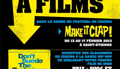 Affiche de l'appel à film Make it Clap !