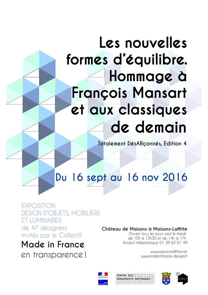 Affiche de l'exposition à Château Laffite 