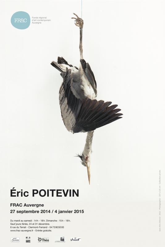 Affiche de l'exposition d'Eric Poitevin, FRAC Auvergne 