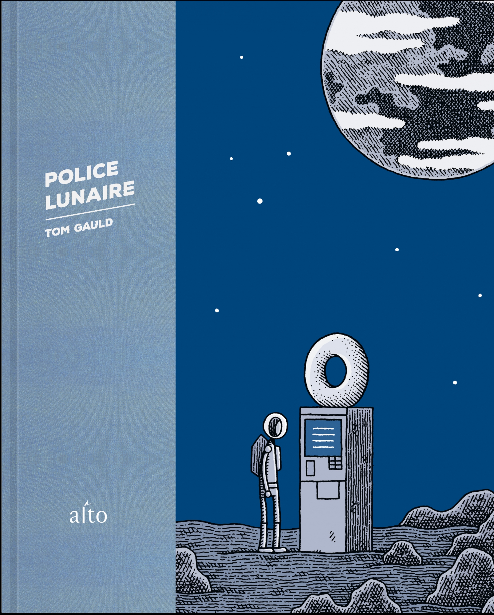 Police lunaire, Tom Gauld, éditions 2024