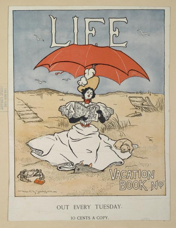 "Life, Vacation Book", The Miriam and Ira D. Wallach Division of Art, Prints and Photographs : Art & Architecture Collection, The New York Public Library Digital Collections. 1893 - 1924.