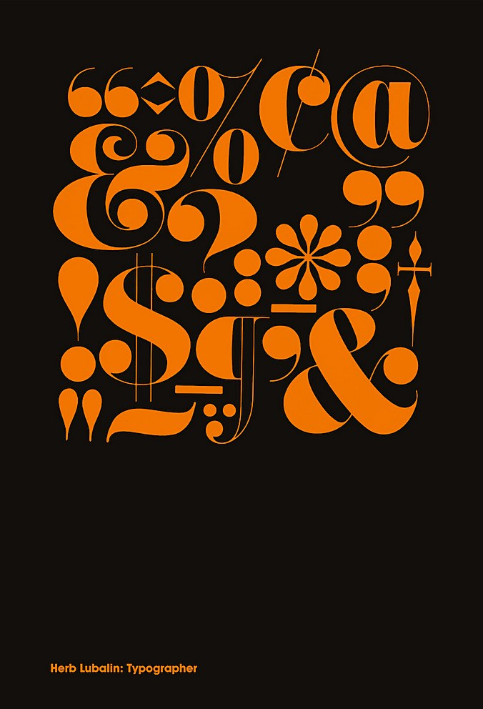 Herb Lubalin typographer, Unit editions, 2016