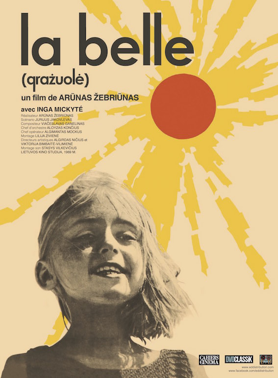 La belle, de Arunas Zebriunas, DVD Ed distribution