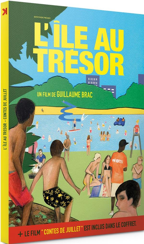 L'île au trésor, de Guillaume Brac, coffret 2 DVD Potemkine